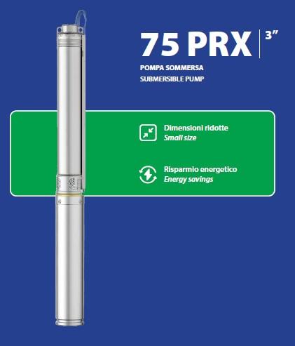 PANELLI 75 PRXm 1/14 csőbúvár szivattyú (3")